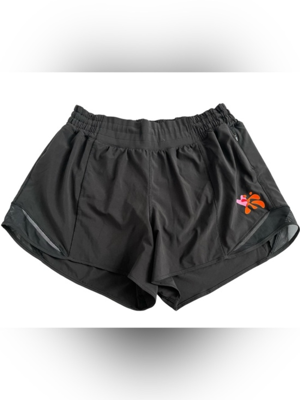 lululemon athletica hotty hot pride Black Athletic Short